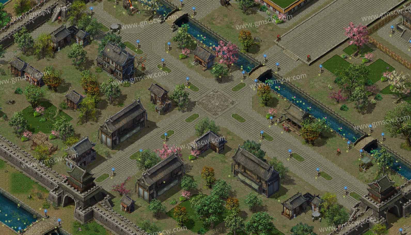 比奇小镇皇宫地图