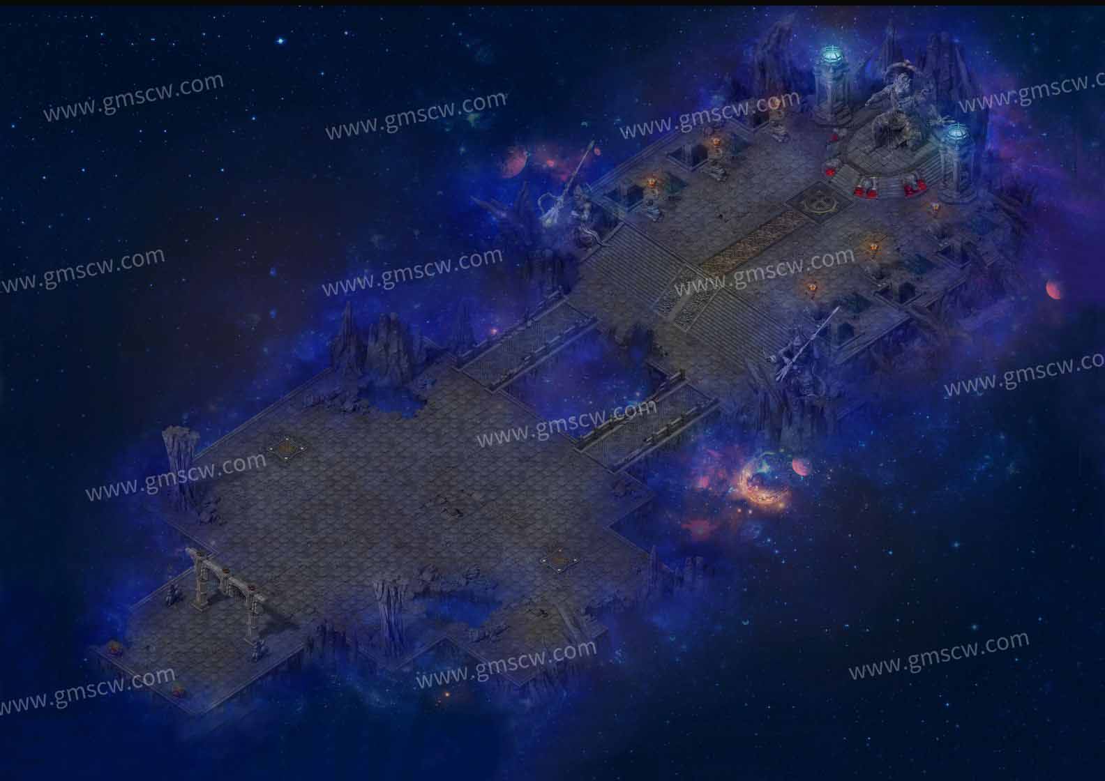 幽冥天空传奇地图素材