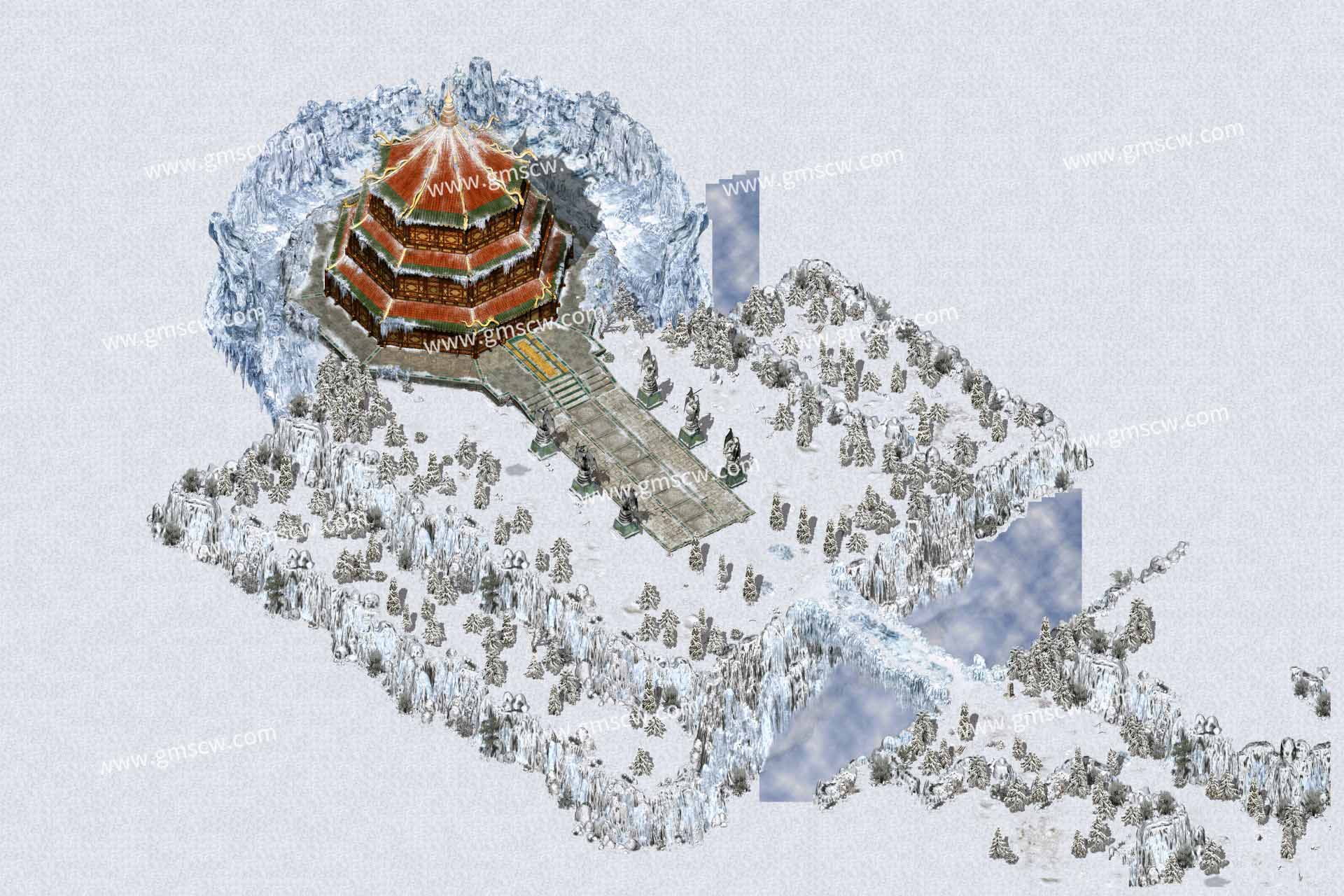 冰之仙殿地图素材
