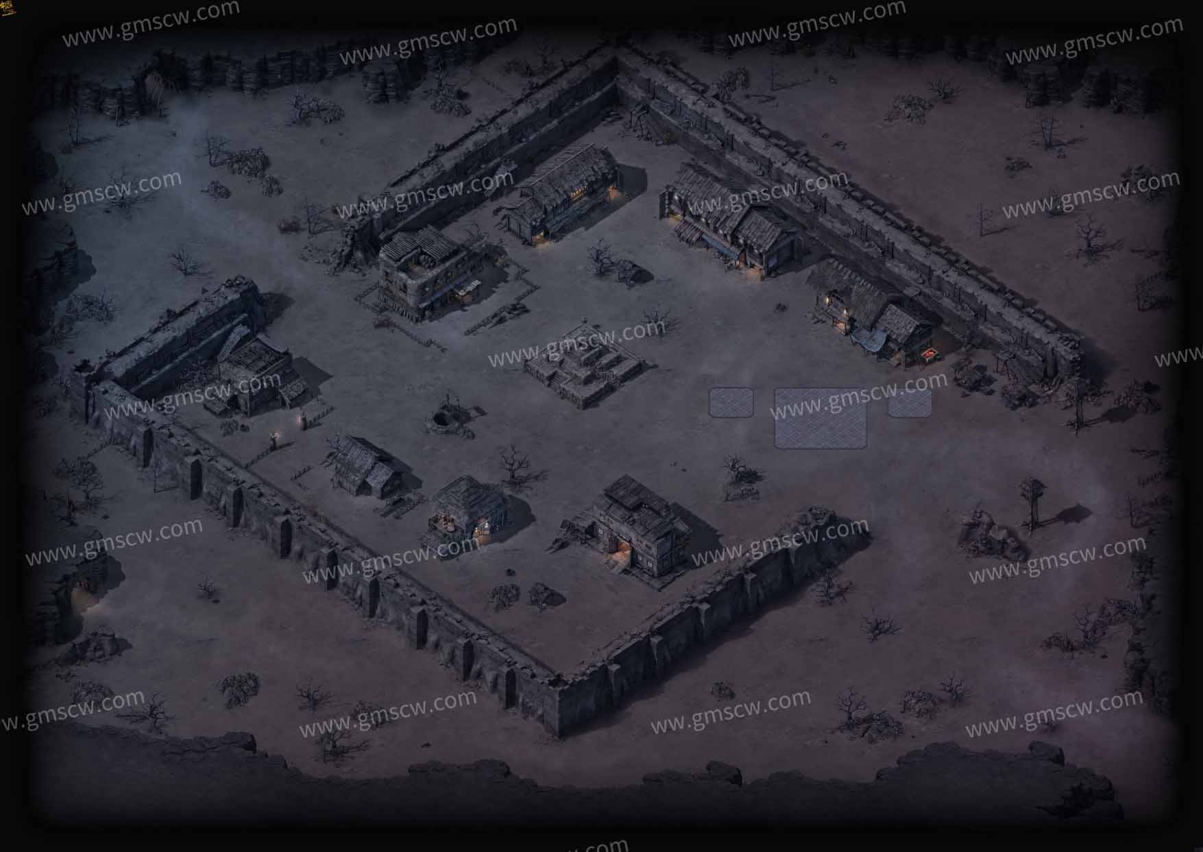 魔域土城地图素材