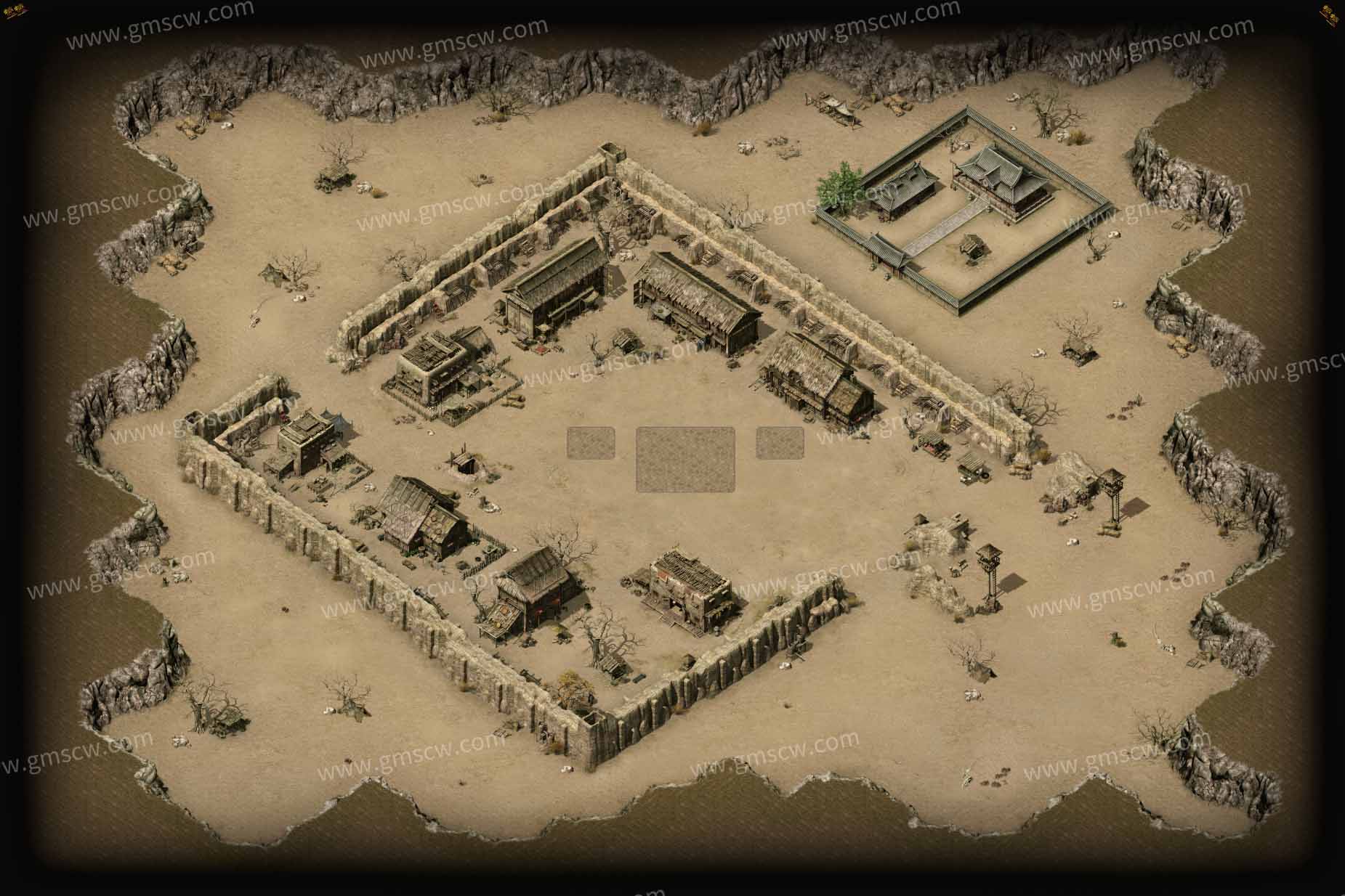漠北边塞盟重土城