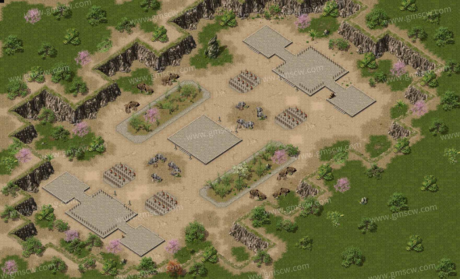 竞技训练场传奇地图