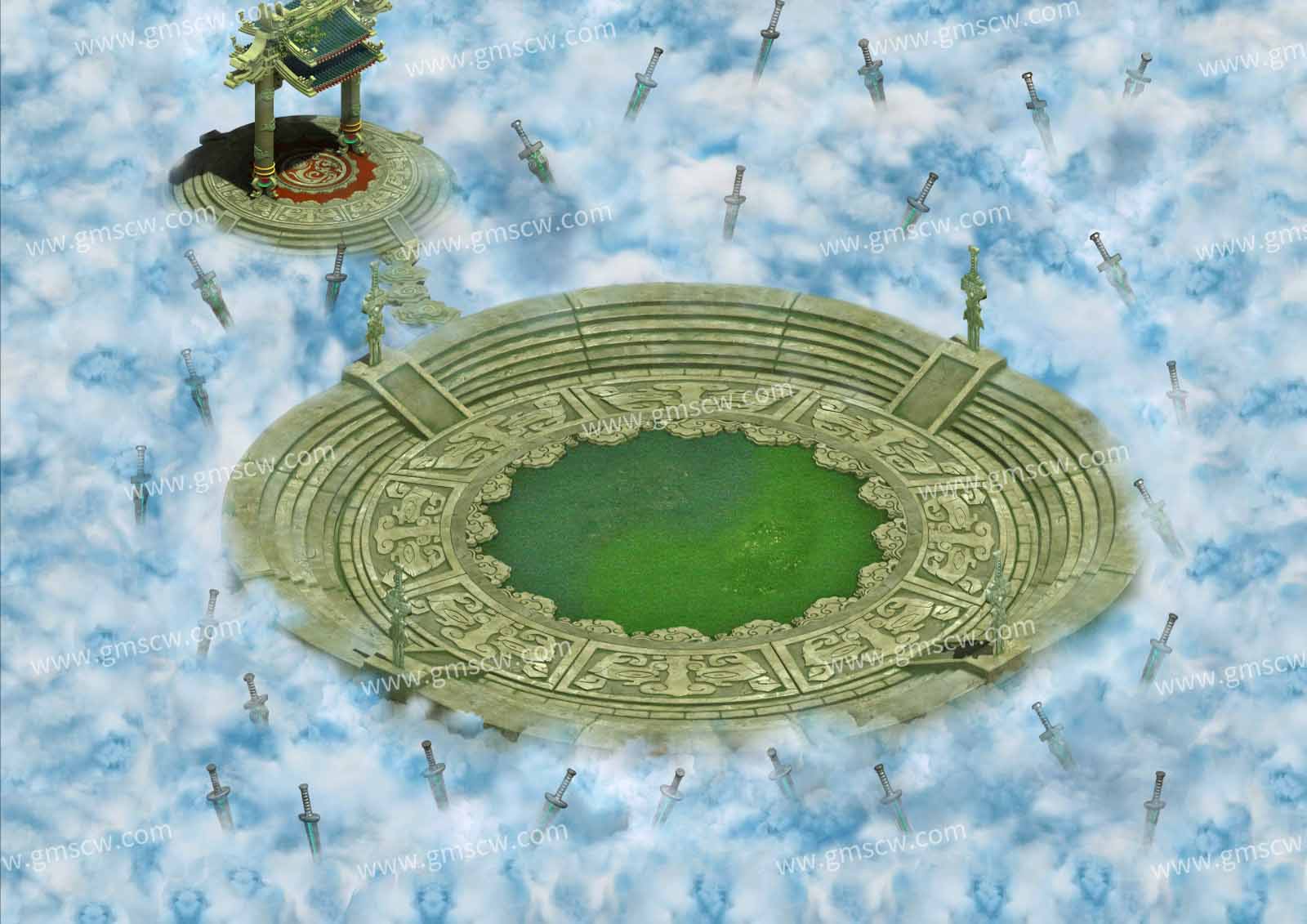 仙南门地图素材