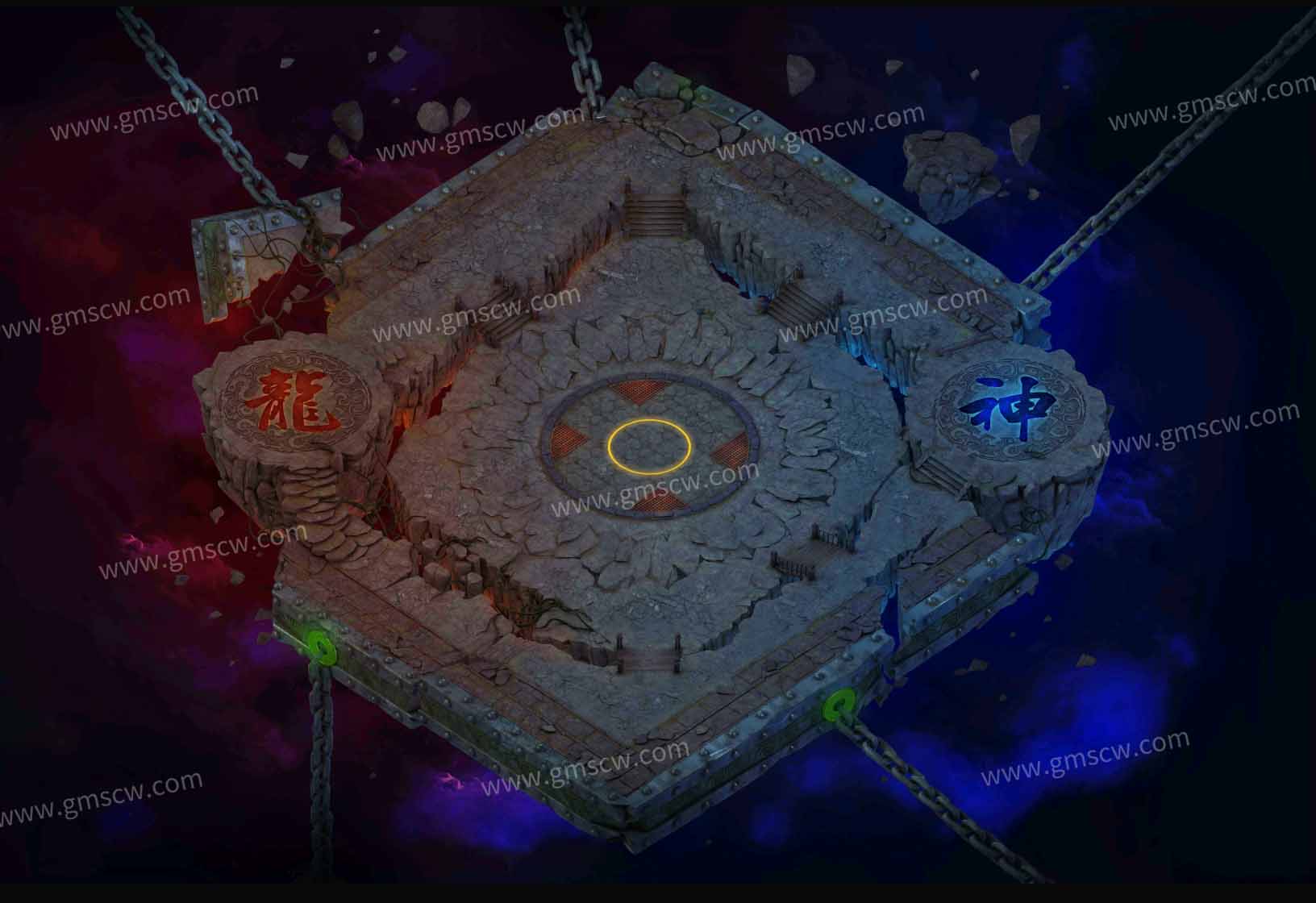 龍神禁地传奇地图素材