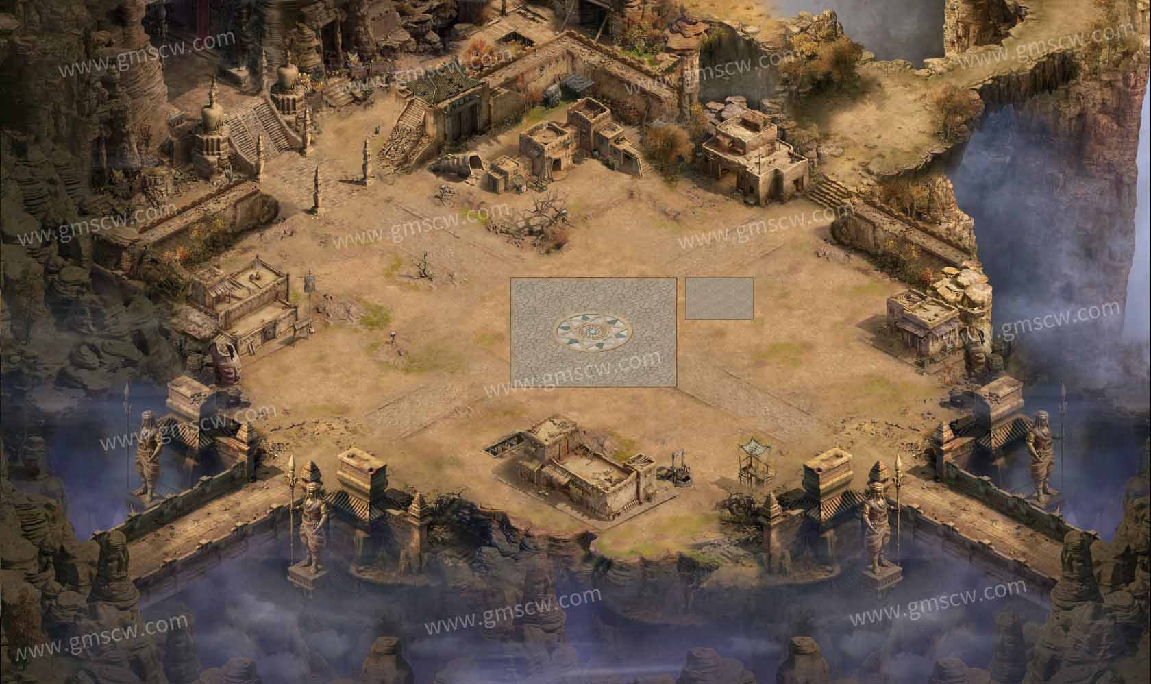 部落小土城地图素材