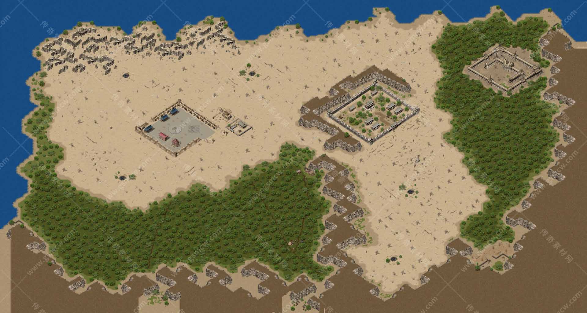 四荒星域盟重地图